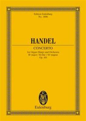Georg Friedrich Händel: Organ Concerto No. 6 B Flat Major Op. 4 No. 6: Orgue