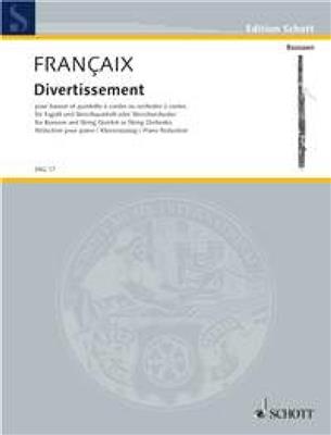 Jean Françaix: Divertissement: Basson et Accomp.