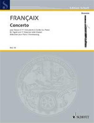 Jean Françaix: Concerto: Solo pour Basson