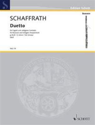 Christoph Schaffrath: Duetto G minor: Basson et Accomp.