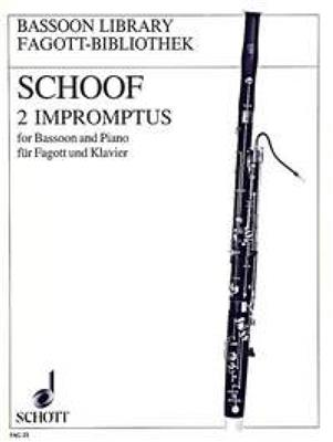 Manfred Schoof: Two Impromptus: Basson et Accomp.