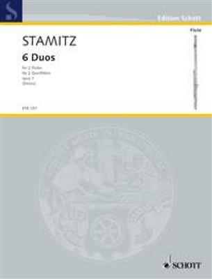 Anton Stamitz: Duos(6) Opus 1: Duo pour Flûtes Traversières