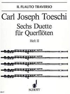 Carl Joseph Toeschi: 6 Duette Heft 2: Sonaten 4-6: Duo pour Flûtes Traversières