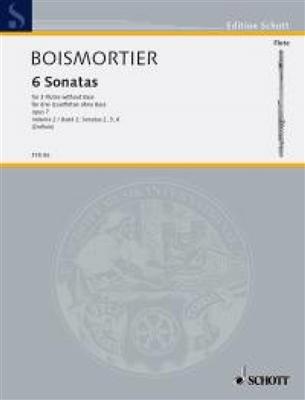 Joseph Bodin de Boismortier: Sonaten(6) 2 Opus 7: Flûtes Traversières (Ensemble)
