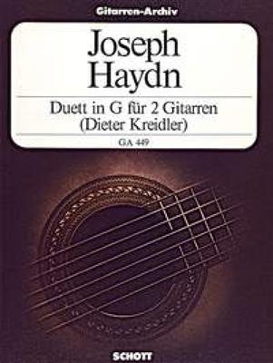 Franz Joseph Haydn: Duett in G Hob. XII:4: Duo pour Guitares