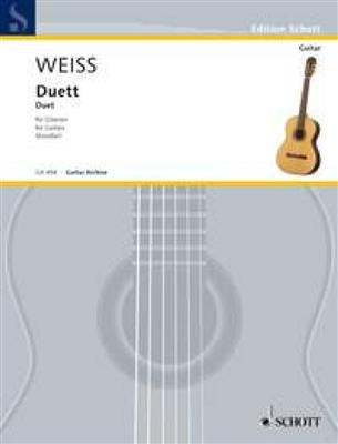 Silvius Leopold Weiss: Duet: Duo pour Guitares
