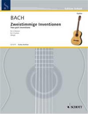 Johann Sebastian Bach: Zweistimmige Inventionen BWV 772-786: Duo pour Guitares