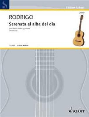 Joaquín Rodrigo: Serenade An Das Morgenrot Fl/Git: Flûte Traversière et Accomp.