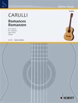 Ferdinando Carulli: Romanzen Opus 333/2: Duo pour Guitares