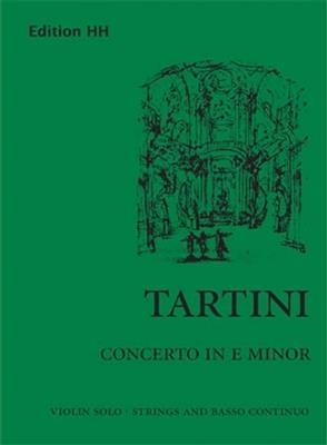 Giuseppe Tartini: Concerto in E minor D.55: Cordes (Ensemble)