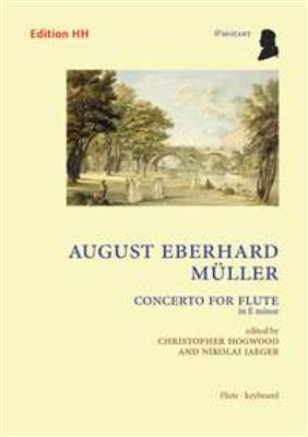 August Eberhard Müller: Flute concerto: (Arr. Nikolai Jaeger): Flûte Traversière et Accomp.