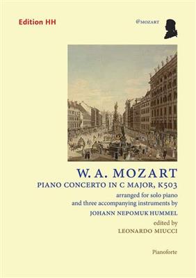 Wolfgang Amadeus Mozart: Piano concerto in C major K503: (Arr. Leonardo Miucci): Solo de Piano