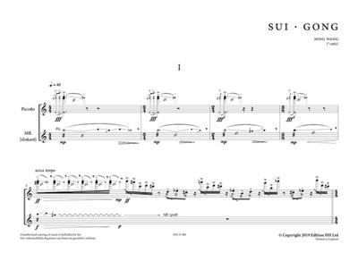 Ming Wang: Sui · Gong: Duo pour Flûtes Traversières