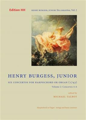 Henry Burgess: Six Concertos for Harpsichord or Organ 1 Band 1: Ensemble de Chambre