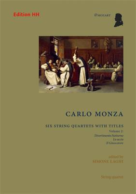 Carlo Monza: Six string quartets with titles: (Arr. Simone Laghi): Quatuor à Cordes