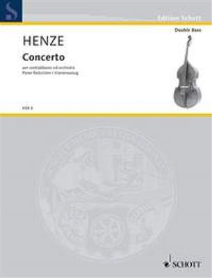 Hans Werner Henze: Concerto Per Contrabbasso E Orchestra: Solo pour Contrebasse