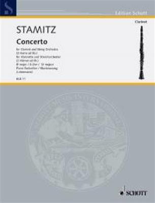 Johann Stamitz: Concerto Bb major: Clarinette et Accomp.