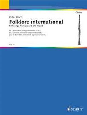 Peter Hoch: Folklore international: Duo pour Clarinettes