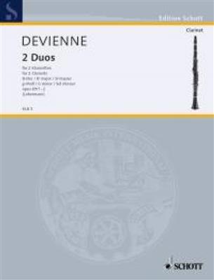 François Devienne: Duos(3) (1-2) Bes G Opus 69: Duo pour Clarinettes