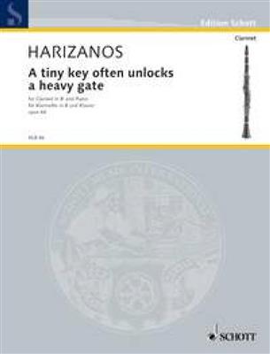 Nickos Harizanos: A tiny key often unlocks a heavy gate op. 64: Clarinette et Accomp.