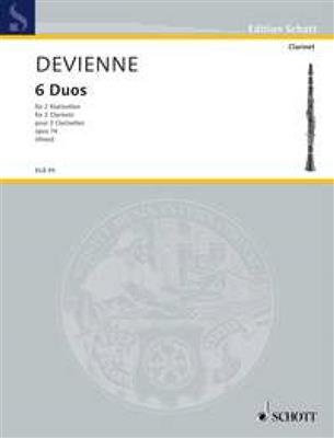 François Devienne: 6 Duos op. 74: Duo pour Clarinettes