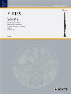 Ferdinand Ries: Sonate G Op.29: Clarinette et Accomp.