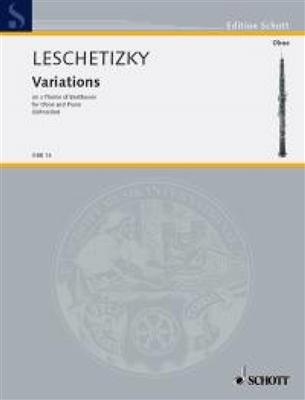 Theodor Leschetizky: Variations: Hautbois et Accomp.