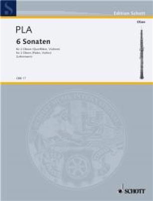 Juan Bautista Pla: Sonaten(6) 2Hobo: Duo pour Bassons
