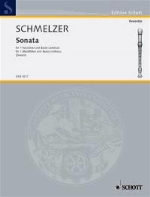 Johann Heinrich Schmelzer: Sonate: Flûte à Bec (Ensemble)
