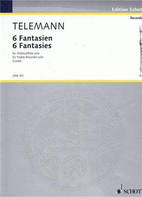 Georg Philipp Telemann: Fantasien(6): Flûte à Bec Alto