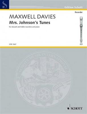 Peter Maxwell Davies: Mrs. Johnson's Tunes: Ensemble de Chambre