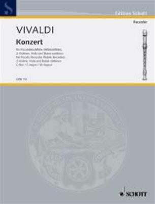 Antonio Vivaldi: Concerto in C Major: Flûte à Bec Alto et Accomp.
