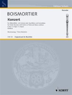 Joseph Bodin de Boismortier: Concert 3 G Opus 21: Ensemble de Chambre