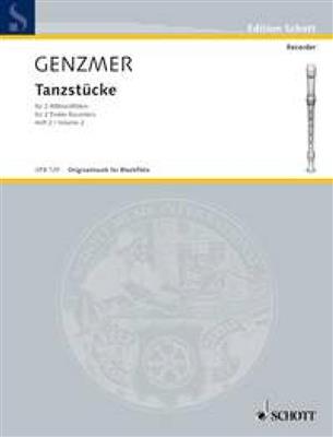 Harald Genzmer: Tanzstucke 2: Duo pour Flûtes à Bec