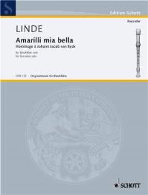 Hans-Martin Linde: Amarilli Mia Bella Bfl.: Flûte à Bec (Ensemble)