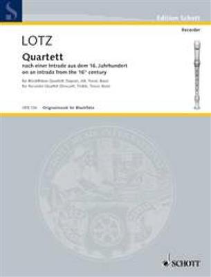 Hans-Georg Lotz: Quartett: Flûte à Bec (Ensemble)