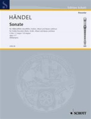 Georg Friedrich Händel: Sonate C: Flûte à Bec Alto et Accomp.