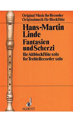 Hans-Martin Linde: Fantasien & Scherzi: Flûte à Bec Alto