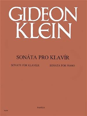Gideon Klein: Sonata: Solo de Piano