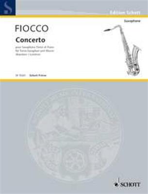 Joseph-Hector Fiocco: Concerto G major: (Arr. Paul Bazelaire): Orchestre et Solo