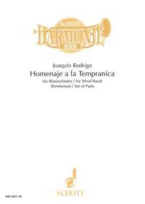 Joaquín Rodrigo: Homenaje A La Tempranica: (Arr. E. Gómez): Orchestre d'Harmonie