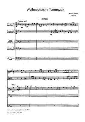 Alfred Loechel: Christmas Tower Music: Vents (Ensemble)