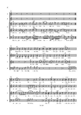 Krzysztof Penderecki: O gloriosa virginum: Chœur Mixte A Cappella
