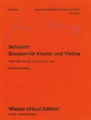 Franz Schubert: Sonatas For Violin & Piano: Violon et Accomp.