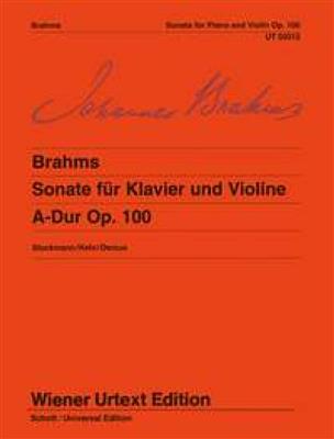 Johannes Brahms: Sonata Op.100 A: Violon et Accomp.