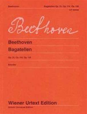 Ludwig van Beethoven: Bagatelles: Solo de Piano