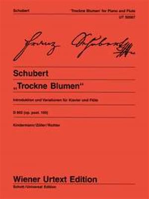 Franz Schubert: Introduz.E Var.Op.160(Kindermann/Zoeller/Richter): Flûte Traversière et Accomp.