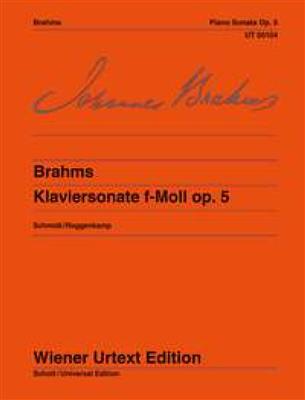 Johannes Brahms: Piano Sonata F Minor Op. 5: Solo de Piano