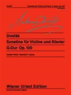 Antonín Dvořák: Sonatine G Op. 100: Violon et Accomp.