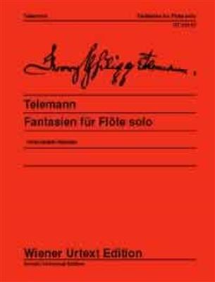 Georg Philipp Telemann: Fantasies: Solo pour Flûte Traversière